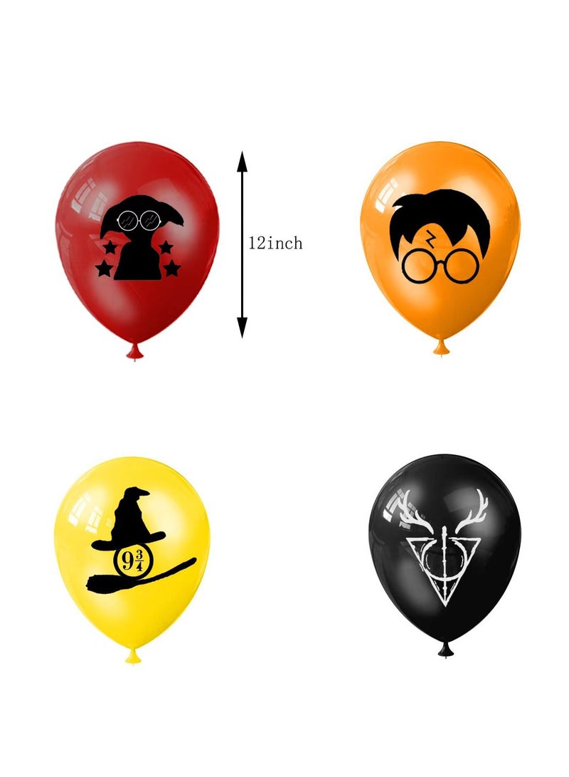 Harry Potter Birthday Kit Banner Balloons Cake Toppers for Children Birthday Party Decorations - Image 5